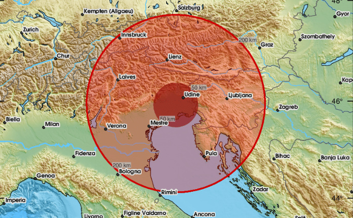 Snažan potres pogodio Italiju, osjetio se od Umaga do Pazina!
